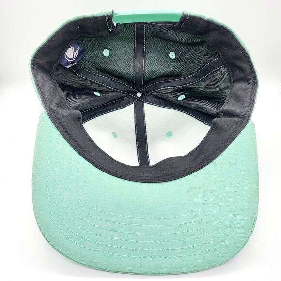 Original Chuck Mint Green 100% Cotton Embroidered Logo Unisex Snapback - Picture 7 of 10